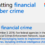 Combatting financial crime infographic